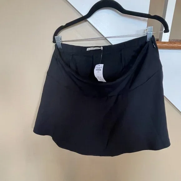 Abercrombie & Fitch High Rise Flirty Mini Skort sz XL - Picture 3 of 6